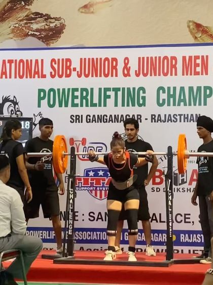 Priyanshi's roller-coaster win at the Junior National Championship. After controversial judging on her squat and bench attempts, she came from behind to secure the gold medal, showing true competitive spirit.