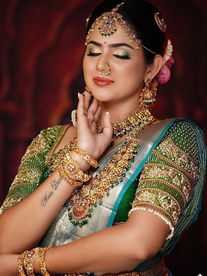 Sushma Manjunath - Bridal & Event Makeup and Styling Creative Portfolio & Student Work photo 80