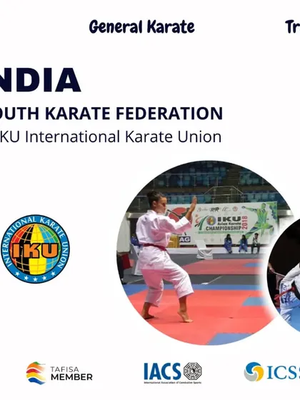 We are the official body for the International Karate Union (IKU) in India. We offer affiliation for clubs and states, with competition formats including Contact, General, and Traditional Karate.