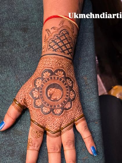 Umesh Kumar - Festival & Occasion Mehandi Intricate Rajasthani & Full Hand Designs photo 14