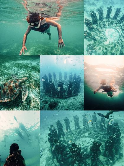 A grid of my best underwater shots from Gili Meno, Bali, all taken on a smartphone. Proof that you can capture amazing things with the gear in your pocket.