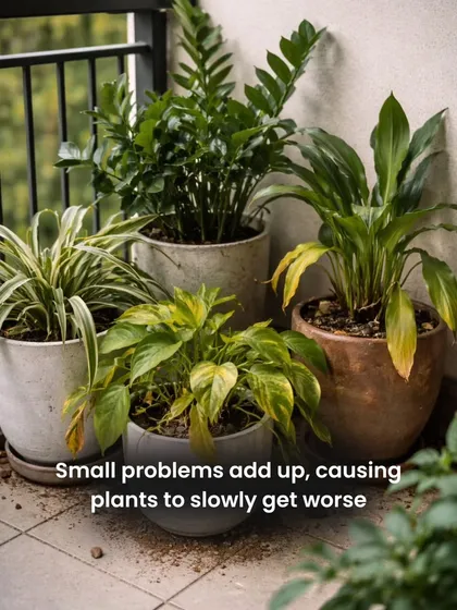 Small problems like yellowing leaves can add up, causing a plant's health to slowly decline. Our regular maintenance catches these issues early.