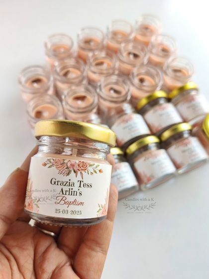 Candles with a K - White-Label Candle Manufacturing Religious & Spiritual Occasions photo 8