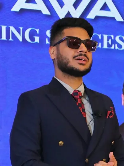 A moment on stage at the Excellence Iconic Awards. Being recognized by my peers and the industry is a powerful motivator to keep creating and innovating.