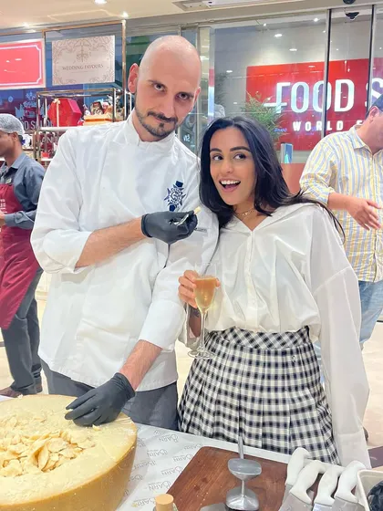 A very special evening hosting a cheese tasting event with an international chef. It's always inspiring to connect with other food lovers and learn more about amazing ingredients.