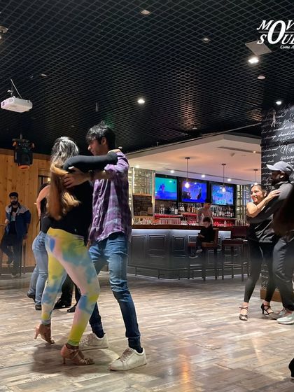 A shot from our workshop with guest artists from Miami. It was an exceptionally engaging session for our students.