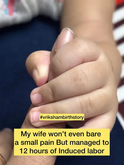 This message from a husband is so heartwarming. He was doubtful his wife could handle the pain of induced labor, but she used the techniques she learned and delivered their 3.5 kg baby with ease, without shedding a tear.