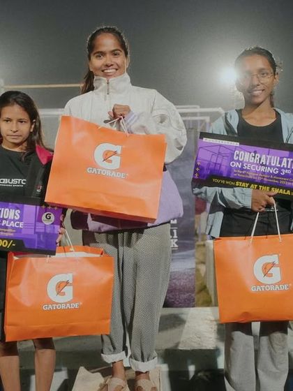 The winners of the Women's Style Run. It's inspiring to see the talent and artistry these women bring to the sport, each with her own unique flair.