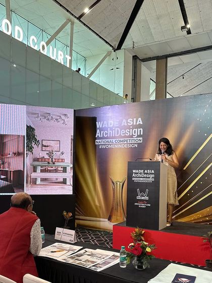 Presenting our project 'Kābu' at the WADE ASIA awards. We submitted this minimalist, texture-focused home for the "Best Use of Colour" category, confident that our nuanced and pure approach to a muted palette would be understood and appreciated.