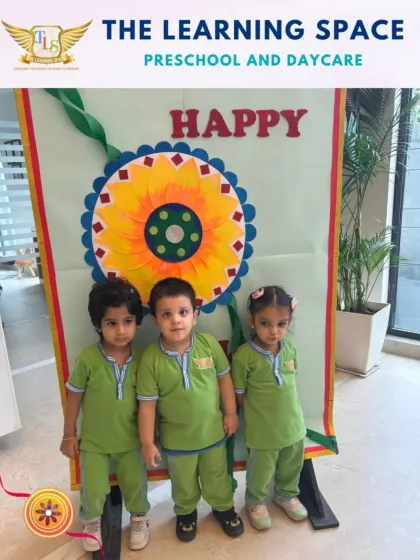 Three friends celebrating Raksha Bandhan. These moments of shared joy and cultural learning create lasting memories and strong bonds.