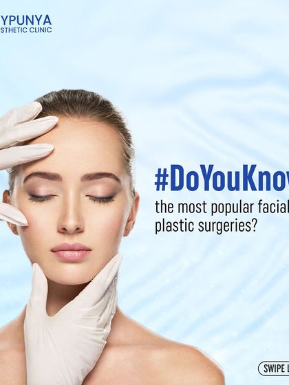 Here are some of the most popular facial plastic surgeries we perform. This includes rhinoplasty (nose job), blepharoplasty (eyelid surgery), and facelift.