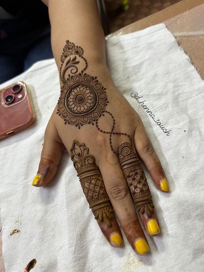 3D Henna Touch - Festive & Occasional Mehndi Minimalist & Chic Henna photo 47