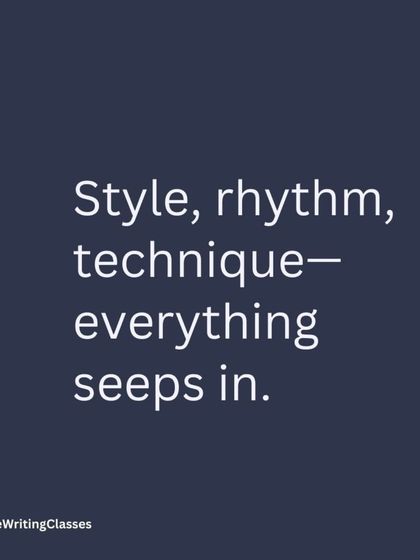 Want to write better? Try this underrated trick: literally copy good writing. Spend 20 minutes rewriting a passage from a book you admire. You'll subconsciously absorb the author's style, rhythm, and voice.