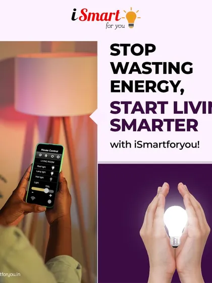 A smart home is an efficient home. My solutions are designed to help you stop wasting energy by automating lights and appliances, which means you save money on your electricity bills and live more sustainably.