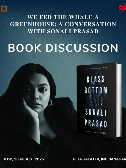 An intimate evening with debut author Sonali Prasad for her novel 'Glass Bottom'. We collaborate with publishers like Pan Macmillan India to bring exciting new literary voices to you.