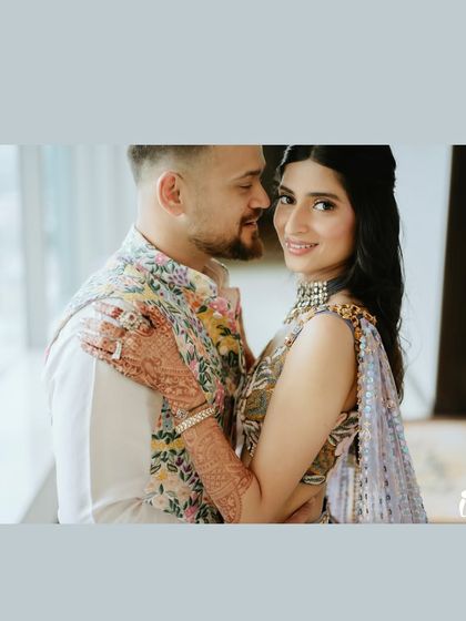 Sangeet & Reception Glam photo 32