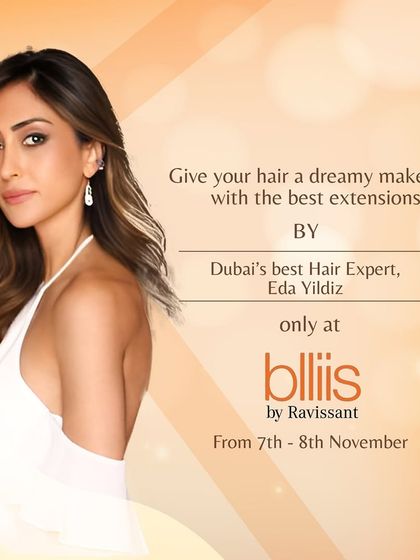 We often host international experts, like Dubai's best hair extension specialist, Eda Yildiz, to bring exclusive services and global talent to our clients.