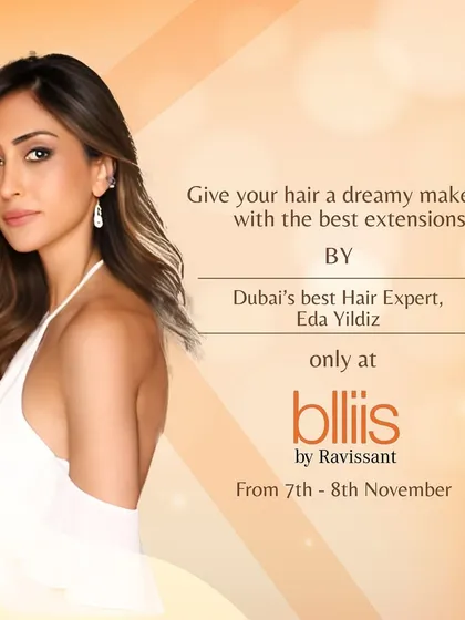 We often host international experts, like Dubai's best hair extension specialist, Eda Yildiz, to bring exclusive services and global talent to our clients.