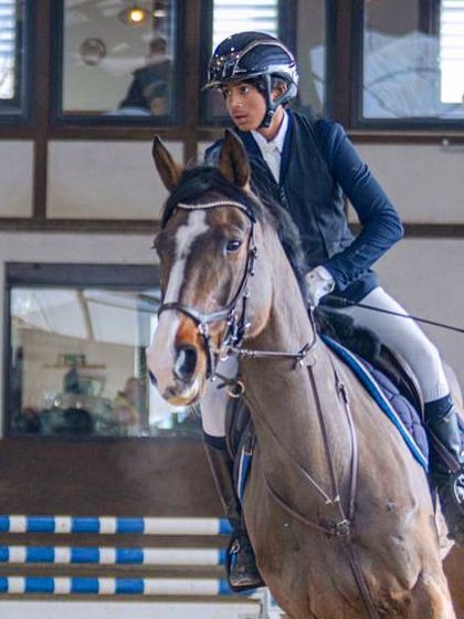 I believe in providing global opportunities. Here, my rider Eshaan Sundaram is in Germany for an intensive training camp before representing India at the AEF Cup in Taiwan.