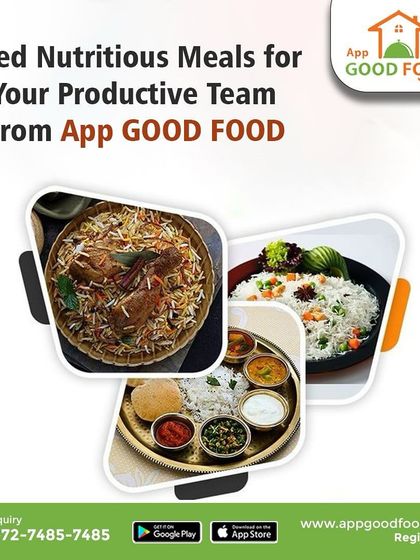 Feed your productive team with nutritious meals from us. We offer a variety of options like biryani and thalis to keep everyone energized.