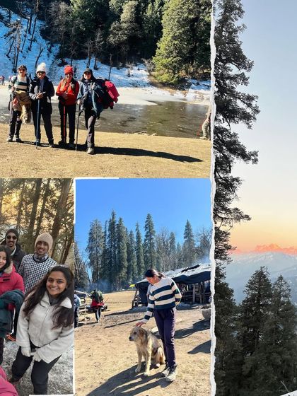 More moments from our Kedarkantha trek, including walking by a frozen lake and interacting with a friendly Himalayan dog. It's the small moments that make the journey memorable.