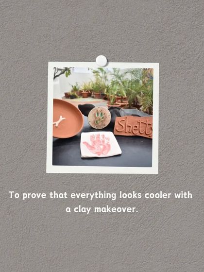 A little reminder that everything looks cooler with a clay makeover. This picture shows some of the personalized items we can create.