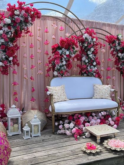 Nirvana Event and Decor - Wedding Planning & Thematic Decoration Vibrant Haldi & Mehendi Ceremonies photo 34