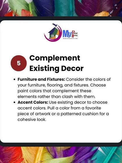 Your new paint should complement your existing furniture, flooring, and fixtures. We can even pull an accent color from your decor to create a cohesive and professional look for your office or shop.