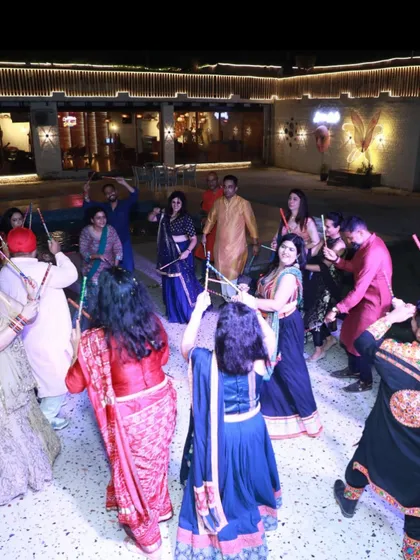 The energy during our Dandiya nights is incredible. My open-air space provides plenty of room for dancing, making it an ideal venue for festive gatherings and cultural celebrations.