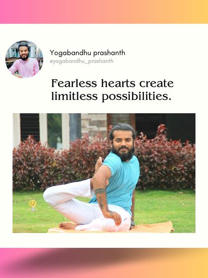 Yogabandhu Prashanth - Yoga & Holistic Wellness Workshops The Art of Yoga: Asana & Pranayama photo 15