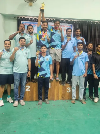 The podium finish for Gaurang's team at the All India Deaf National Championship. We support players of all abilities to achieve their dreams in table tennis.