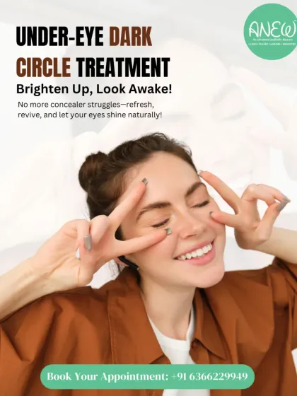 Brighten up and look awake with my under-eye dark circle treatments. I offer solutions to refresh and revive the delicate under-eye area so you can let your eyes shine naturally.