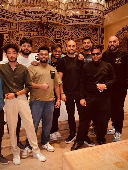 The whole crew out in India. It's a blessing to spend time with my brothers, vibing and sharing priceless conversations.