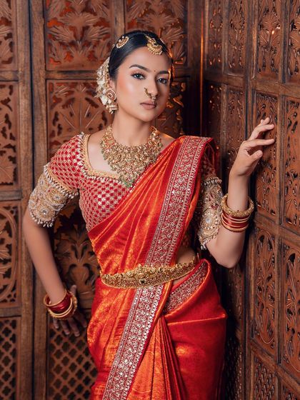 Waymore Jewels - Bridal Wear Rental Classic Muhurtham Sarees photo 9