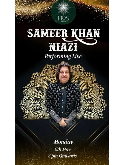 A poster for my live performance at FIOS in Delhi. It was a great evening of music.