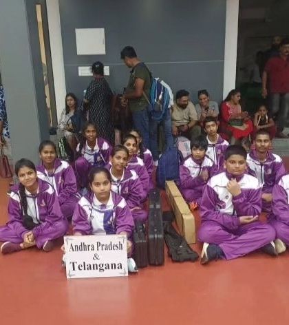 Participants from Andhra Pradesh & Telangana gathered at the venue, showcasing the diverse representation at the national events I organize.