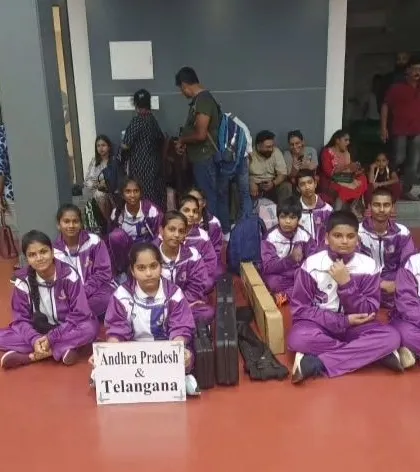Participants from Andhra Pradesh & Telangana gathered at the venue, showcasing the diverse representation at the national events I organize.