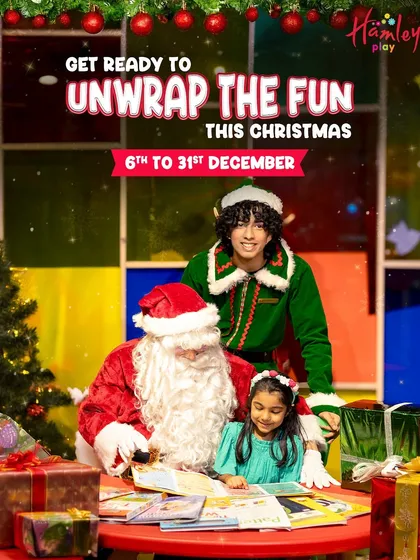 Get ready to unwrap the fun this Christmas! Santa and his elf are here for story time, one of the many magical activities we host during the holiday season to create unforgettable memories.