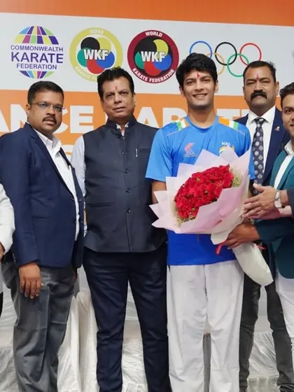 Inaugurating the Advance Karate Kumite Seminar in Pune. These events are a cornerstone of our strategy to uplift the standards of karate across India.