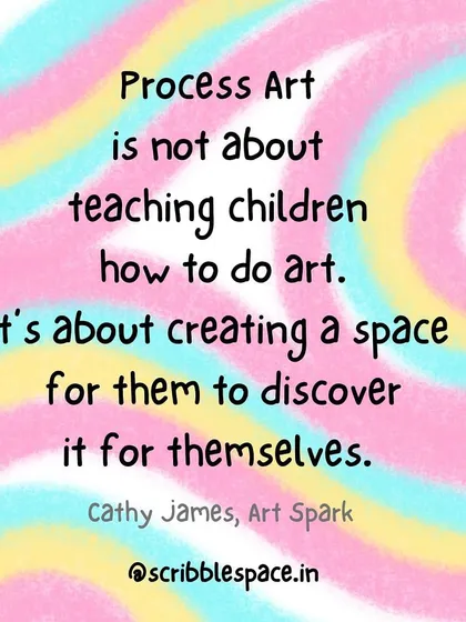 This is the core of my philosophy. I don't believe in right or wrong ways to create. My goal is to provide the tools and encouragement for children to explore their own creativity and discover the artist within themselves.