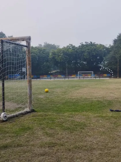 The grounds at our new center in Sector 23, Noida. We provide quality facilities for our players to train and develop their skills.