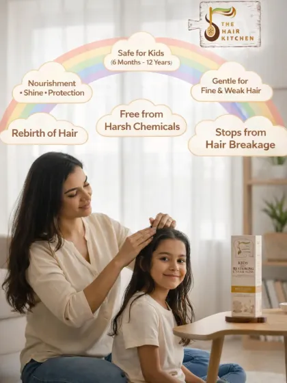 Creating hair care for children is a big responsibility. My Kids Rebirth Shampoo is formulated to be extremely gentle, free from any harsh chemicals, and safe for babies from 6 months onwards. It’s about starting a healthy hair routine early with ingredients you can trust.