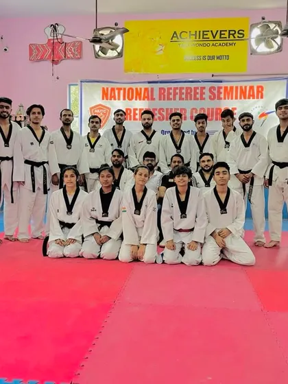 A group photo from the National Referee Course. Continuously upgrading our skills is essential for providing the best training.