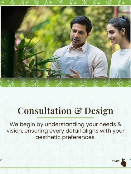 The first step is always consultation and design. We begin by understanding your needs and vision, ensuring every detail aligns with your aesthetic preferences and the practical needs of the space.