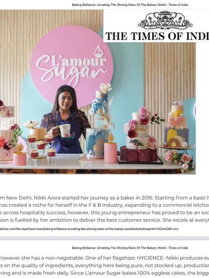 L'amour Sugar - Bespoke & Designer Cakes Our Story & The Hands That Bake photo 22