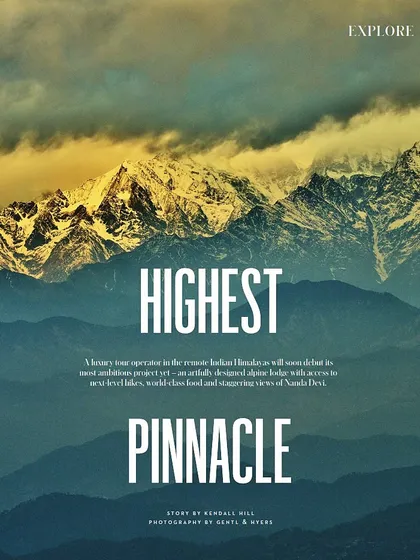 We were thrilled to see our Shakti Prana and Shakti Panchachuli projects featured in The Australian's travel and luxury supplement. The article beautifully captures the spirit of these remote Himalayan lodges.