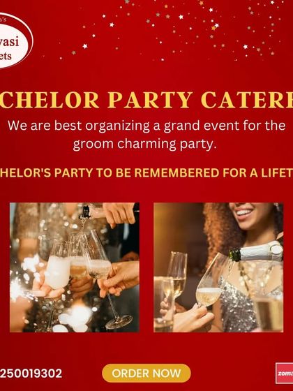 Planning a bachelor party? I can organize a grand event with delicious food to make it a party to be remembered for a lifetime.