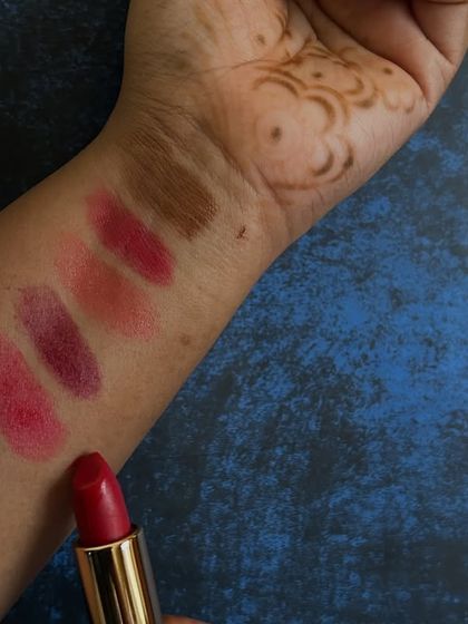A swatch of the lovely Pink shade from my handmade lipstick collection. It's a bright and cheerful color with a creamy, nourishing formula.
