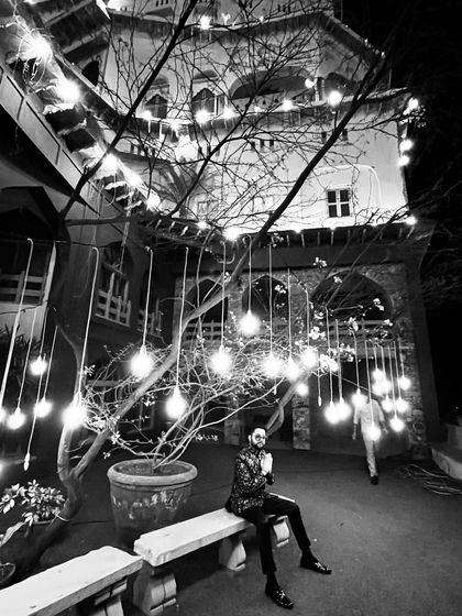 Another artistic shot from the Neemrana Fort, a premier destination wedding location I've had the pleasure of playing at.