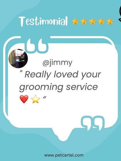 Pet Cartel - Mobile Pet Grooming Happy Tails: Customer Stories photo 3